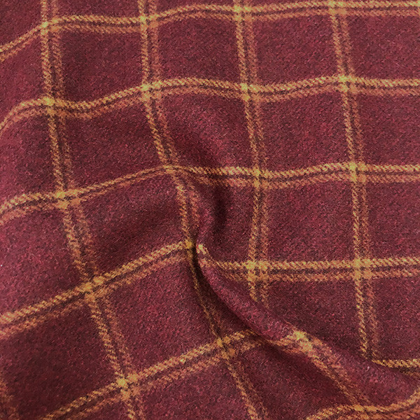 格子麦呢面料36