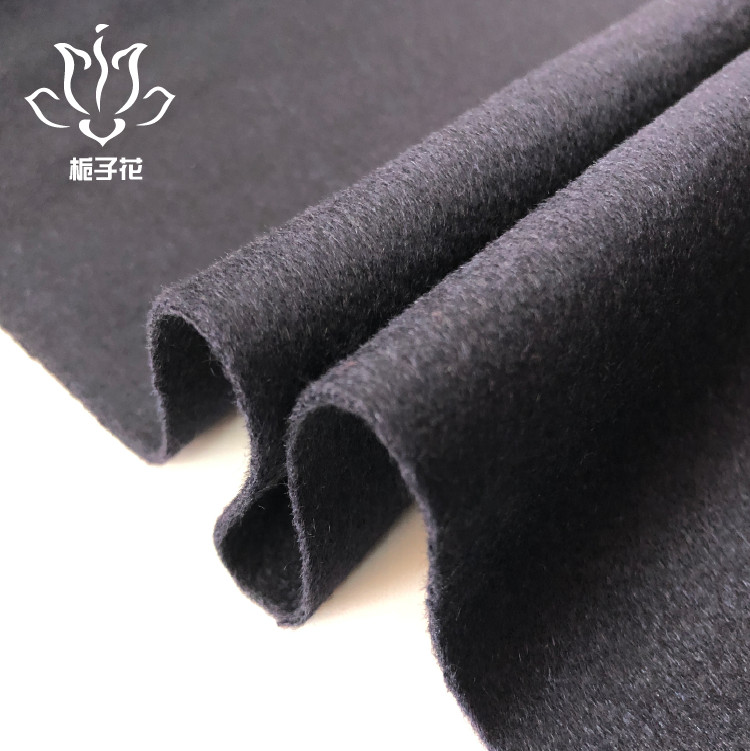 羊绒单面呢面料11