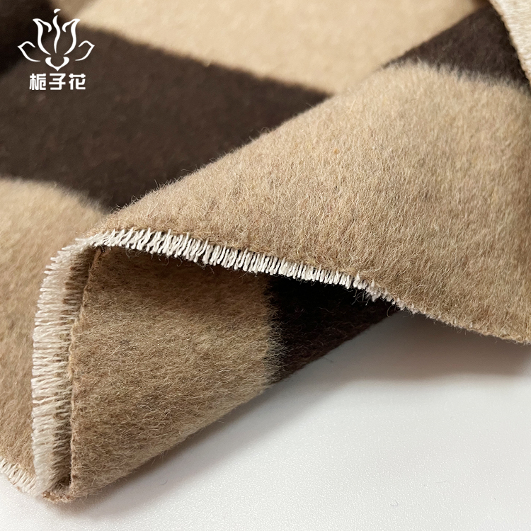 横条纹呢面料23