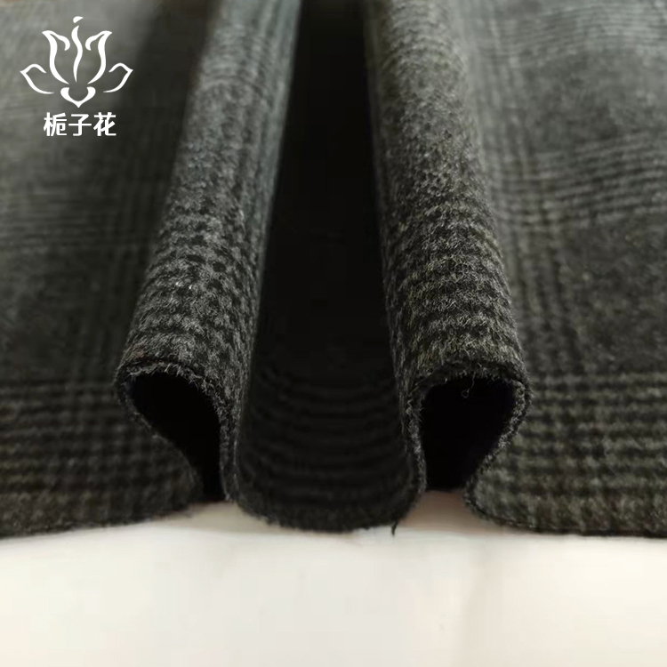 全毛格子呢面料13