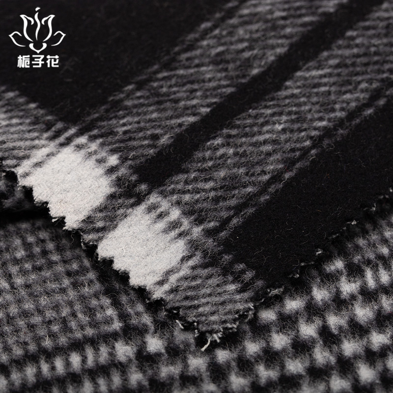 格子毛呢面料