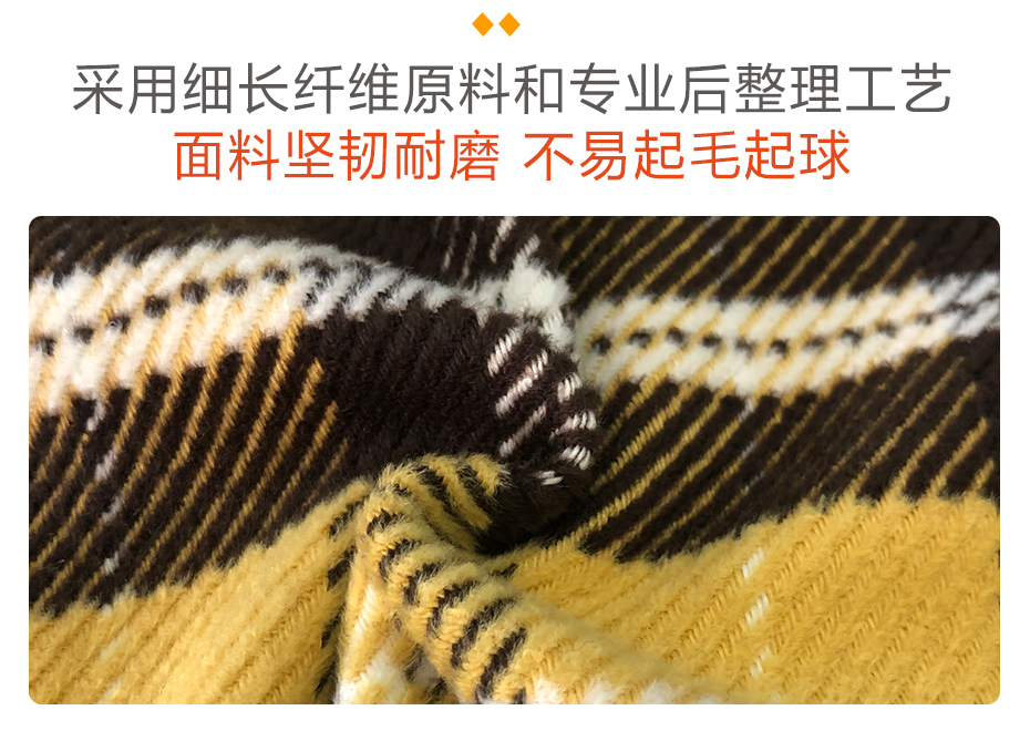 tr斜纹格子呢面料9