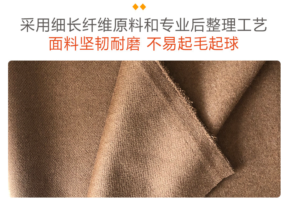 半精纺单面呢布料18
