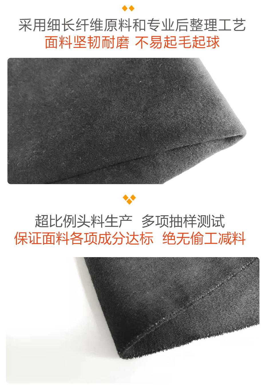 双面顺毛呢面料28