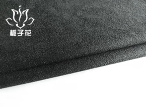 全毛黑色单面顺毛呢